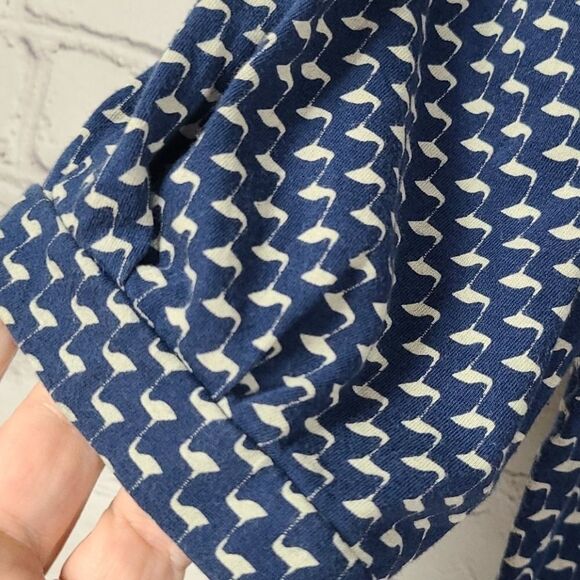 Banana Republic Ruffled Neck Knit Short Sleeve Top - Picture 3 of 10